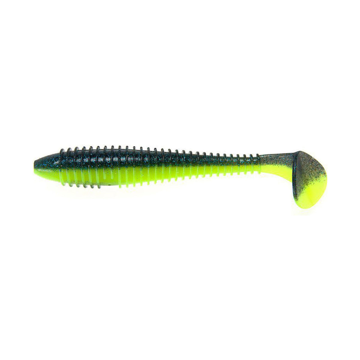 Keitech Fat Swing Impact 3,3" — Chartreuse Thunder